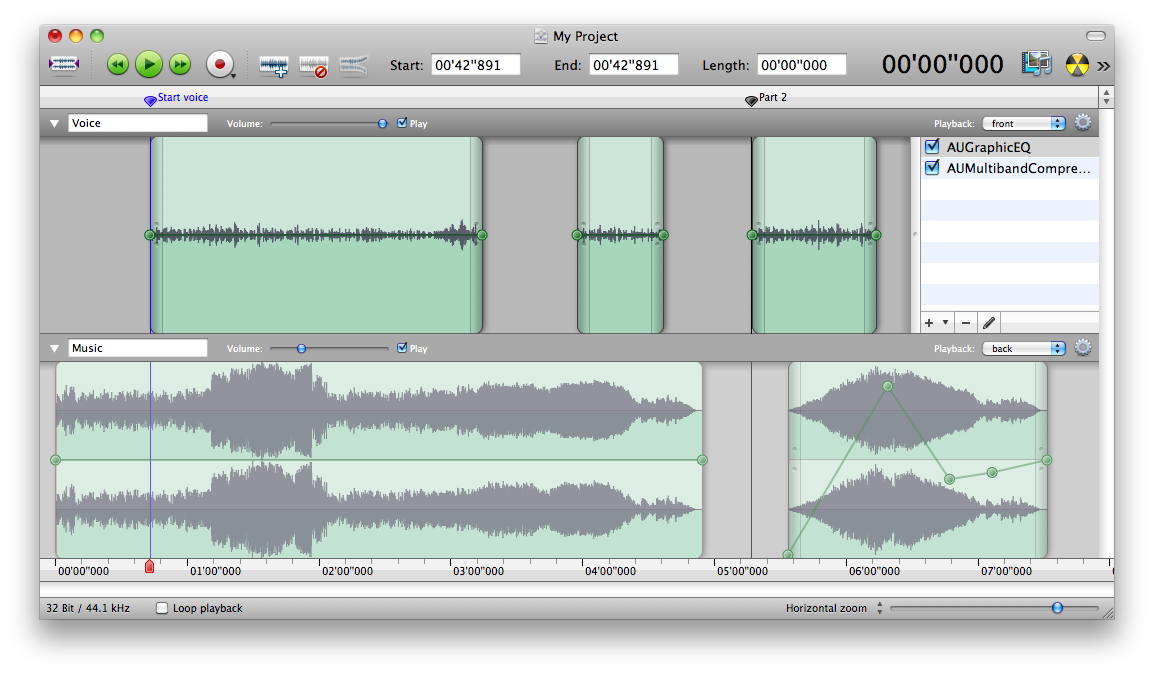 audio editing software for mac g4